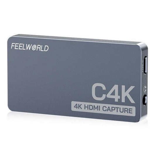 FEEWORLD C4K Video Capture 4K HDMI 60Hz In and Out USB-C Plug and Play for Streaming Gaming Video Conference