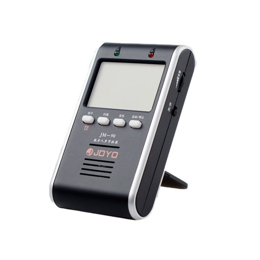JOYO JM-90 Mini Portable Rechargeable Clip-on LED Indicator Electronic Digital Metronome Tone Generator Tuner for Guitar Violin Ukulele, JM-90 (Black), JM-90 (White)