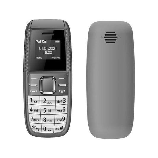 0,66 pouce, MT6261D, 21 touches, Bluetooth, musique MP3, double SIM, réseau : 2G