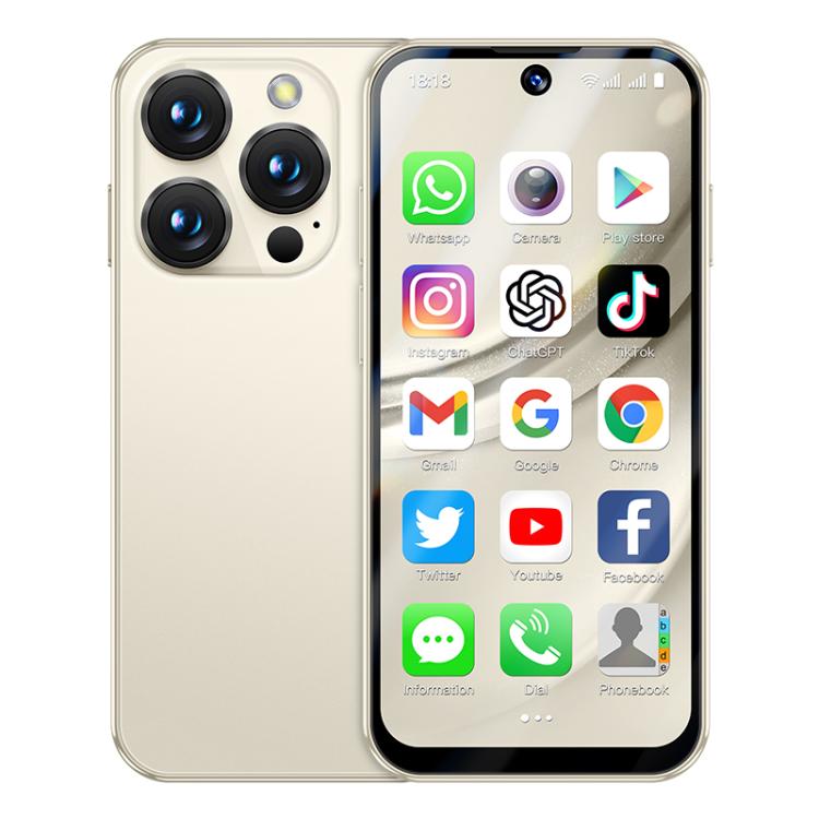 SOYES XS19 Pro, 4 GB + 64 GB, pantalla de 3,8 pulgadas, Android 12.0, MTK6762 de cuatro núcleos, red 4G, doble SIM, GPS, OTG, compatible con Google Play Store, 4 GB + 64 GB