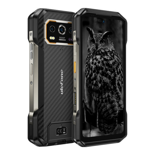 Téléphone robuste Ulefone Armor 27, 12 Go+256 Go, Vision nocturne, 10600 mAh, Android 14 MediaTek Helio G99 Octa Core de 6,78 pouces, Réseau : 4G, NFC, OTG, Armor 27