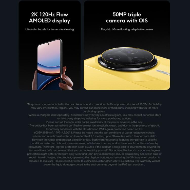 Xiaomi POCO F7 Ultra Global, 12GB+256GB, In-screen Fingerprint, 6.67 inch Xiaomi HyperOS 2 Snapdragon 8 Elite Octa Core, NFC, Network: 5G