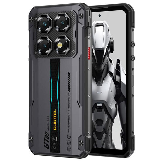 Smartphone robuste Oukitel WP60, 8 Go+256 Go, vision nocturne, appareil photo 108 MP, empreinte digitale latérale, Android 15 de 7,2 pouces, processeur Octa Core MediaTek Dimensity 7025, NFC, OTG, Réseau : 5G, 8 Go+256 Go