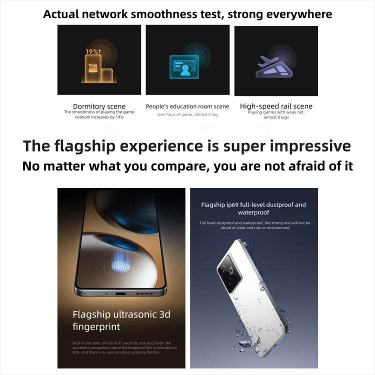 Realme GT7, 16GB+512GB, 6.8 inch Android 15 / Realme UI 6.0 MediaTek Dimensity 9400+ Octa Core, NFC, Network: 5G, Support Google Play