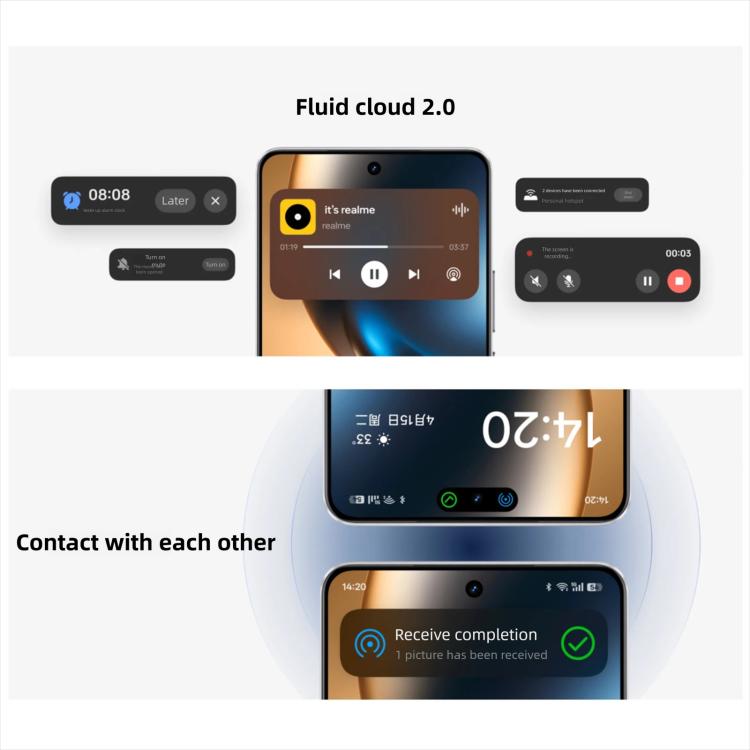 Realme GT7, 16GB+512GB, 6.8 inch Android 15 / Realme UI 6.0 MediaTek Dimensity 9400+ Octa Core, NFC, Network: 5G, Support Google Play