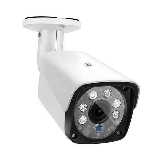 633H2 / A 1080P 3.6mm Lens CCTV DVR Surveillance System IP66 Weatherproof Indoor Security Bullet Camera with 6 LED Array, Support Night Vision, 633H2 / A Black, 633H2 / A White