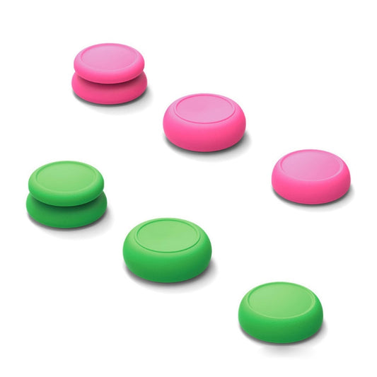 Left + Right Gamepad Rocker Cap Button Cover for Switch, For Switch(Green+Red), For Switch(Red), For Switch(Black), For Switch(Blue + Magenta)