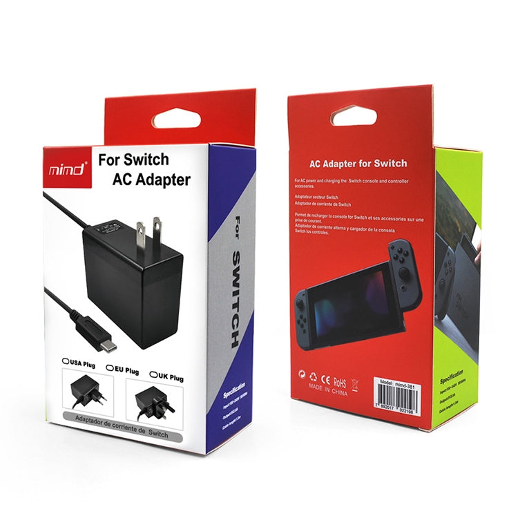 AC Adapter Charger for Nintend Switch, US Plug, NT0142A, NT0142B