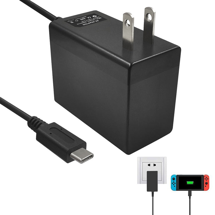 AC Adapter Charger for Nintend Switch, US Plug, NT0142A, NT0142B