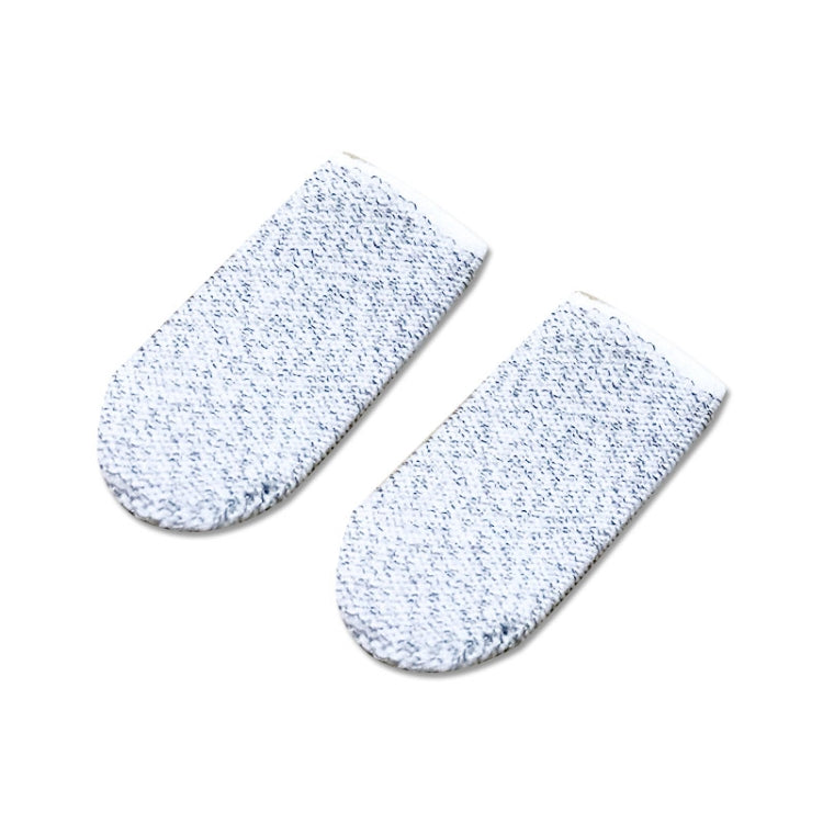 10 PCS Nylon + Conductive Fiber Non-slip Sweat-proof Mobile Phone Game Touch Screen Finger Cover for Thumb / Index Finger