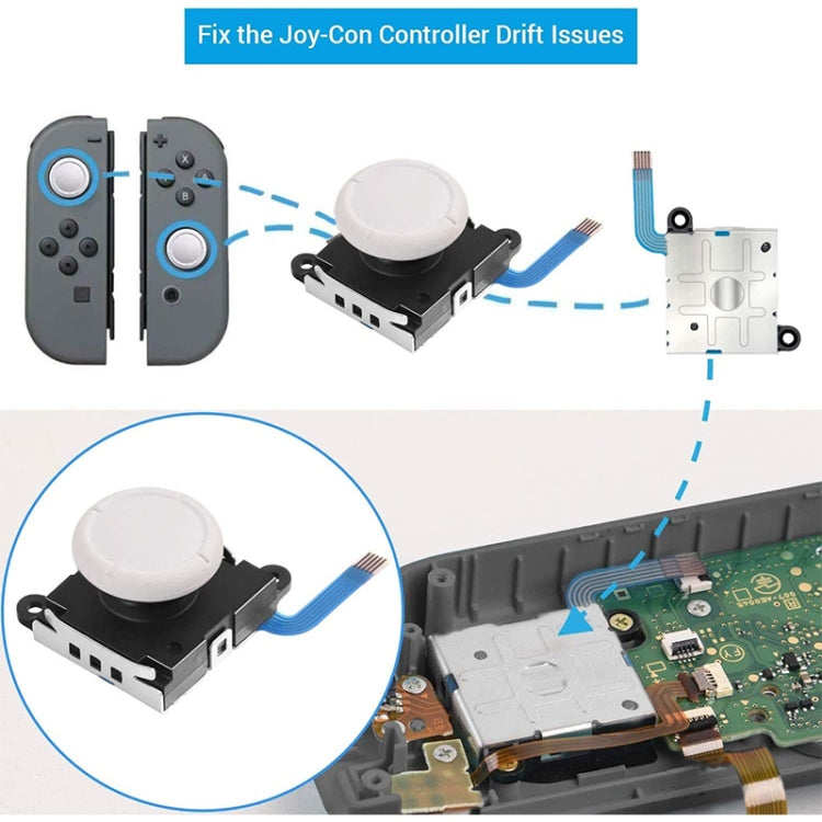 Game Console 3D Left Right Interoperability Rocker Remote Sensing Joystick for Nintendo Switch / Switch Lite