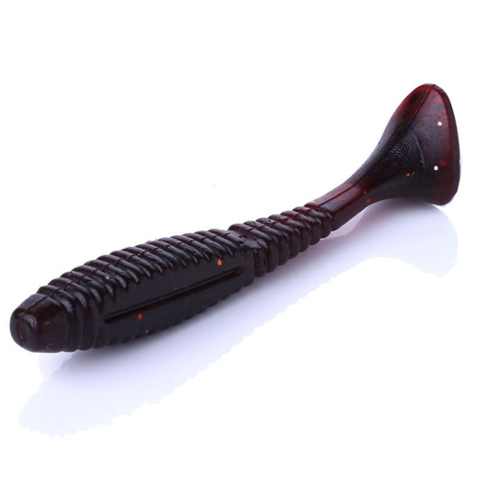 HENGJIA SO0215P 5 PCS 7.5cm/5.5g Screw Tail Soft Fishing Lure Artificial Baits, SO0215P