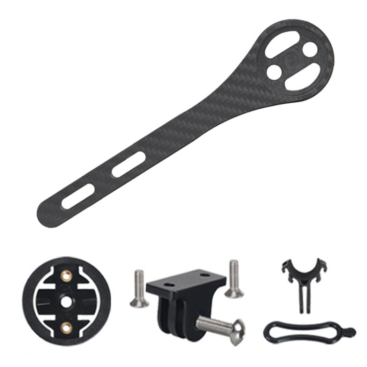 Support de tableau de codes de vélo de route en fibre de carbone pour Garmin Series (Mat), pour Bryton Series (Mat), pour CATEYE Series (Mat), pour Garmin Series (Mat)