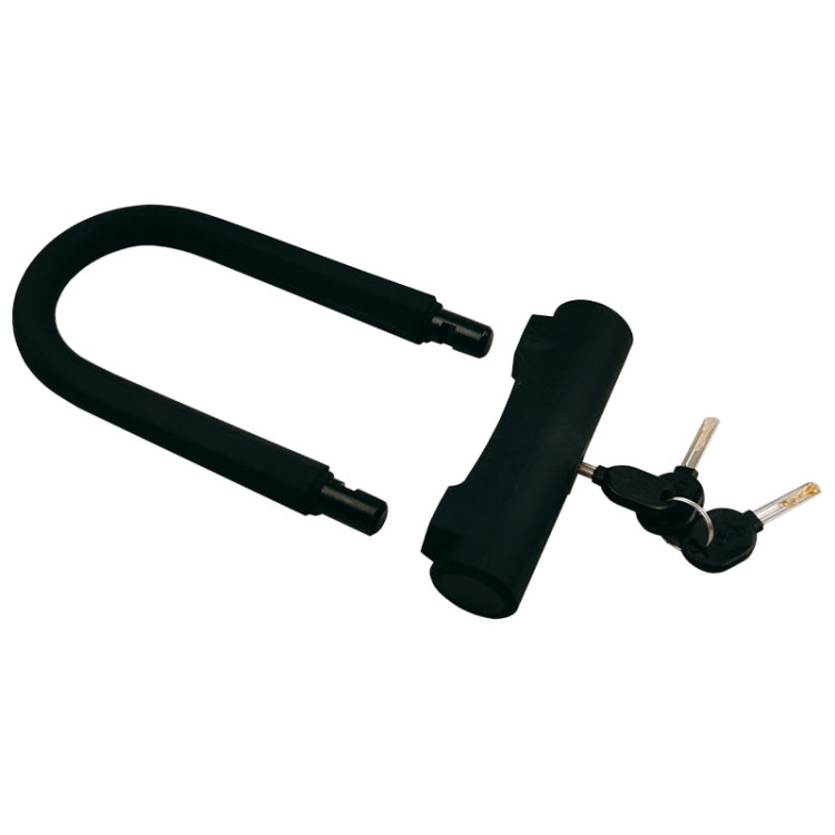 BIKERSAY BK020A Bicycle Anti-theft U-shaped Lock, With Wire Rope, BK020A