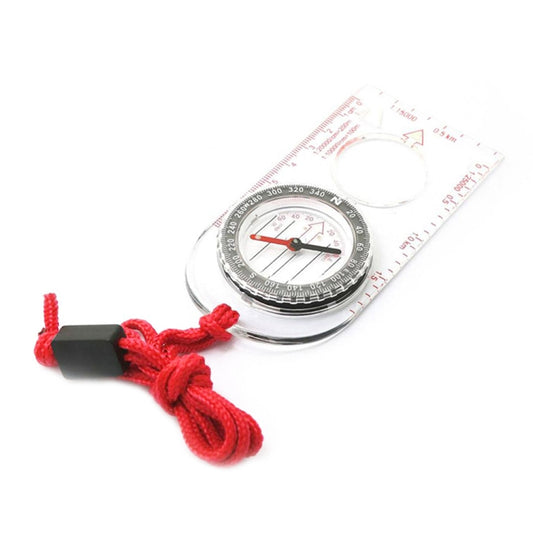 2 pièces Nisa SD482 Boussole d'extérieur Règle cartographique avec loupe multifonction, SD482