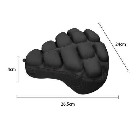 BC-203 1.0 M Size Bicycle Foldable Inflatable Airbag Cushion Seat Cover with Inflator, BC-203 1.0 M, BC-203