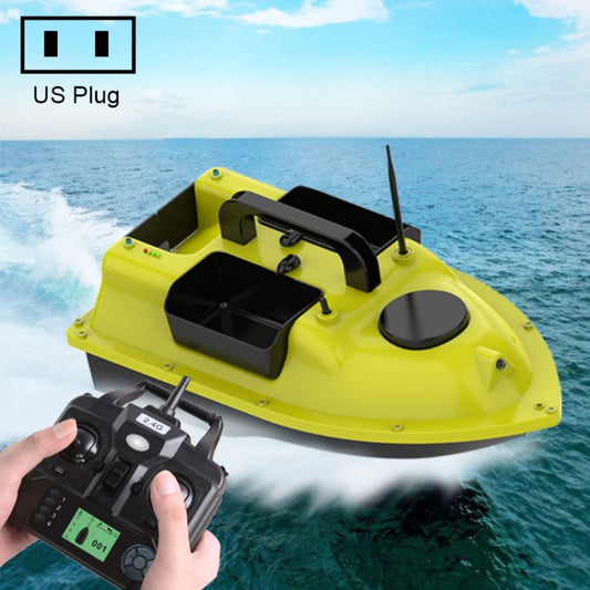 Bateau amorceur de pêche D18B GPS Outdoor à double moteur et 3 bacs à appâts, prise US, D18B GPS (prise EU), D18B GPS (prise US)