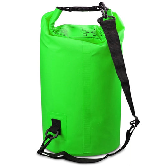 Sac étanche cylindrique en PVC pour une épaule, sac sec, capacité: 15L, capacité: 15L (rose), capacité: 15L (vert), capacité: 15L (bleu ciel), capacité: 15L (jaune), capacité: 15L (noir), capacité: 15L (bleu foncé), capacité: 15L (orange)