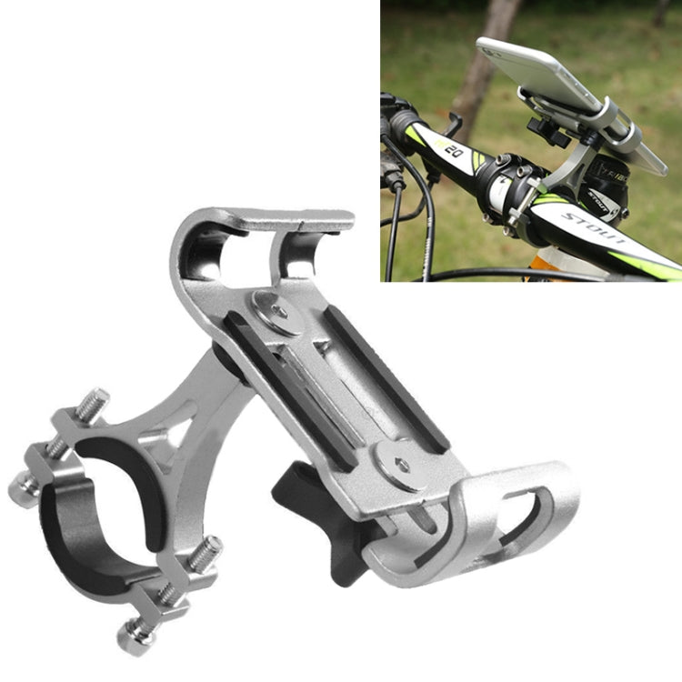 Universal nicht drehbarer Aluminiumlegierungs-Befestigungsrahmen Motorrad-Fahrrad-Handyhalterung
