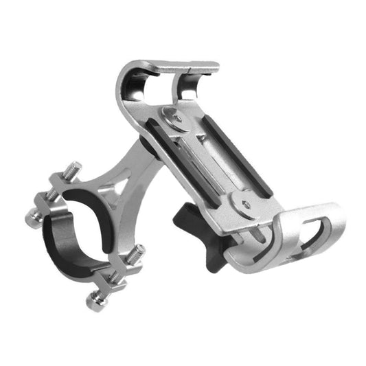 Support de téléphone portable universel en alliage d'aluminium non rotatif pour moto et vélo