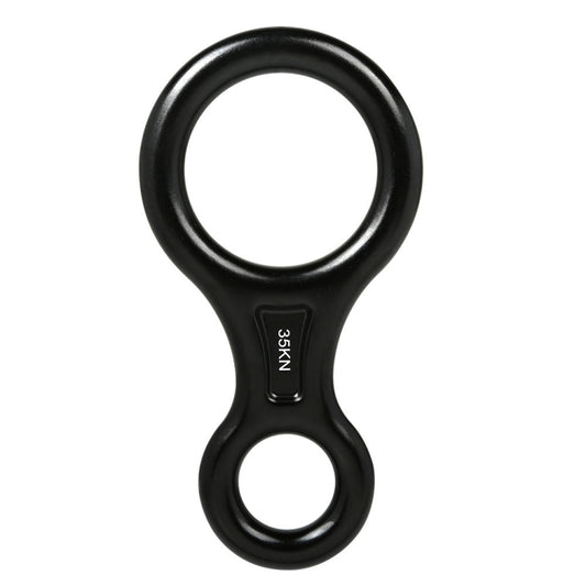 Climbing Rescue Figure 8 Descender Rappelling Gear Belay Device(Black), TP8601P (Black), TP8601P (Silver), TP8601P (Red), TP8601P (Blue), TP8601P (Gold), TP8601P (Orange), TP8601P (Dark Gray)