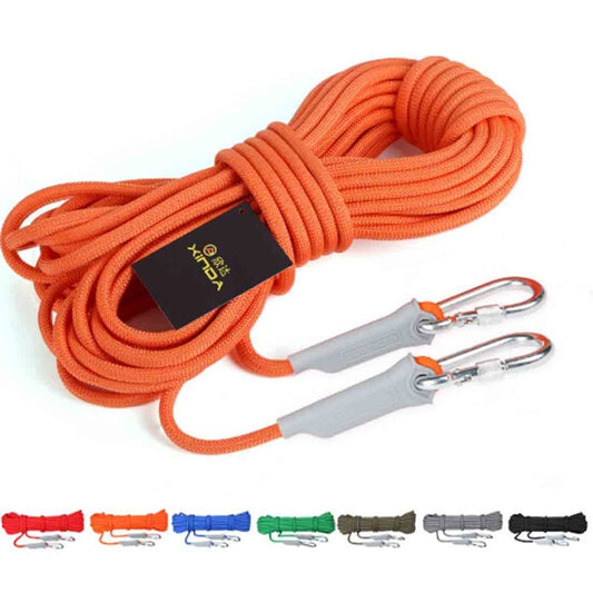 Outdoor Rock Climbing Hiking Accessories High Strength Auxiliary Cord Safety Rope, Diameter: 9.5mm, Length:10m, Random Color, Diameter: 9.5mm, Length:10m