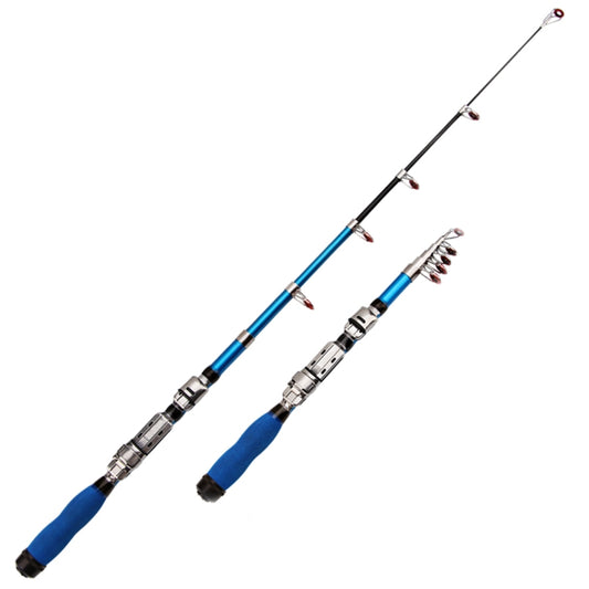 30cm Portable Telescopic Sea Fishing Rod Mini Fishing Pole, Extended Length : 1.0m, 1.0m