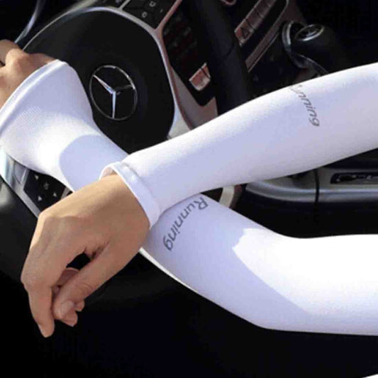 5 Boîtes Manches en soie glacée nouveau style Frais et Cool Protection UV Manchons de bras, style ordinaire, style ordinaire