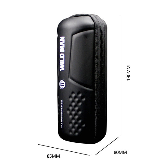 WILD MAN E3 Sacoche de Selle Étanche VTT pour Outils de Réparation et Chambre à Air, Accessoires de Cyclisme E3 (Noir)