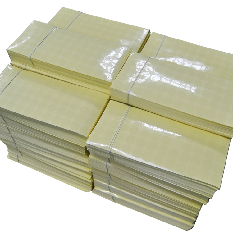 10000 PCS Transparent Round Shape Self-adhesive Sealing Sticker, Diameter: 15mm, Diameter: 15mm