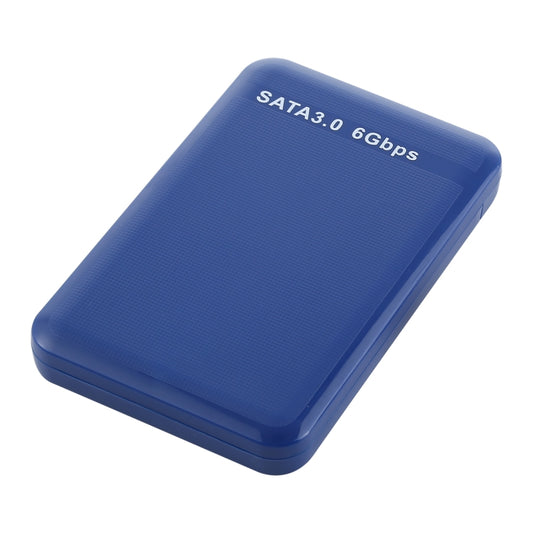 2.5 inch HDD Enclosure 6Gbps SATA 3.0 to USB 3.0 Hard Disk Drive Box External Case, Blue