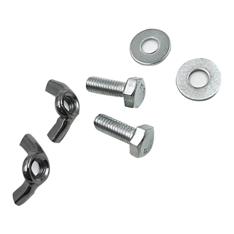 Computer Mainframe Host Adjustable Bracket with Wheel, Size: S, H Type (Black), H Type (White)