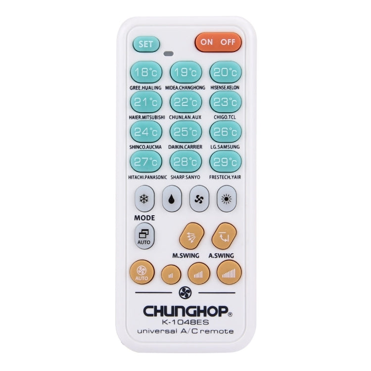 CHUNGHOP K-1048ES Universal Air-Conditioner Remote Controller, K-1048ES