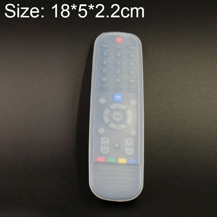 5 PCS SKYWORTH TV Remote Control Waterproof Dustproof Silicone Protective Cover, Size: 18*5*2.2cm, 18*5*2.2cm