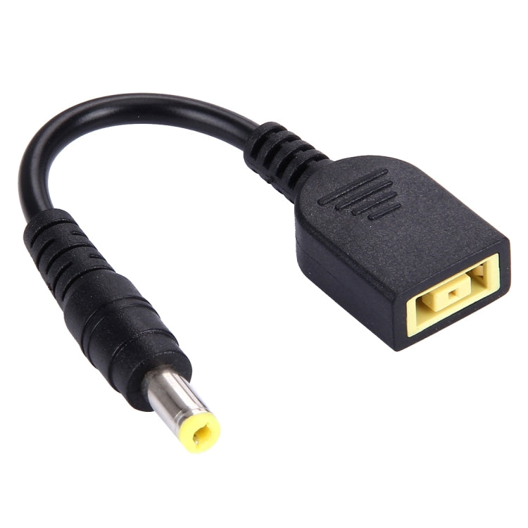 Big Square Female (First Generation) to 5.5 x 2.5mm Male Interfaces Power Adapter Cable for Laptop Notebook, Length: 10cm, X1 Carbon 2018/2017 & Yoga 2018 & T480/T580