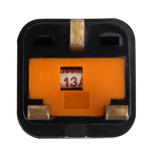 WD-7S Portable Universal Plug to UK Plug Adapter Power Socket Travel Converter with Fuse, UK Plug with Fuse