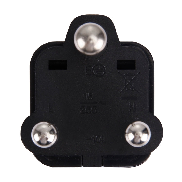 WD-10L Portable Universal Plug to (Large) South Africa Plug Adapter Power Socket Travel Converter, (Large) South Africa Plug