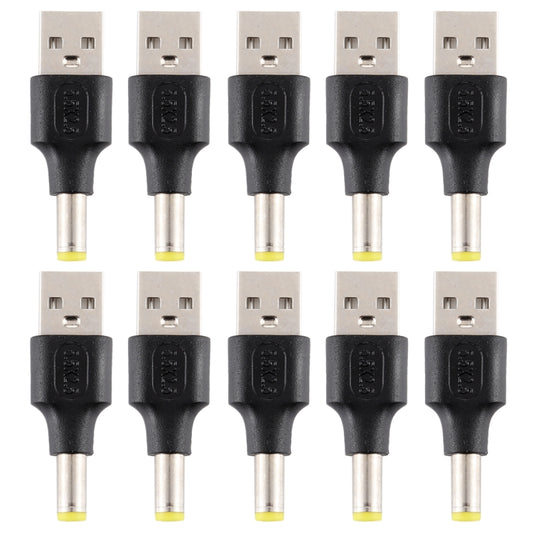 10 PCS 5.5 x 2.5mm Male to USB 2.0 Male DC Power Plug Connector, 5.5 x 2.5mm