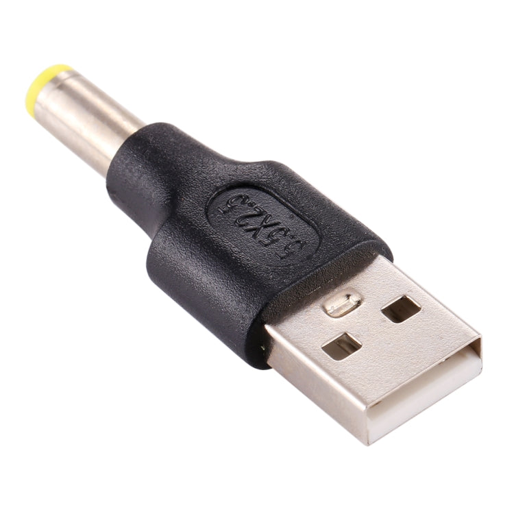 10 PCS 5.5 x 2.5mm Male to USB 2.0 Male DC Power Plug Connector, 5.5 x 2.5mm