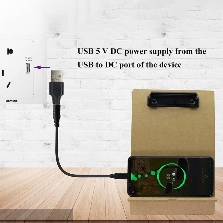 10 PCS 4.8 x 1.7mm Male to USB 2.0 Male DC Power Plug Connector, 4.8 x 1.7mm