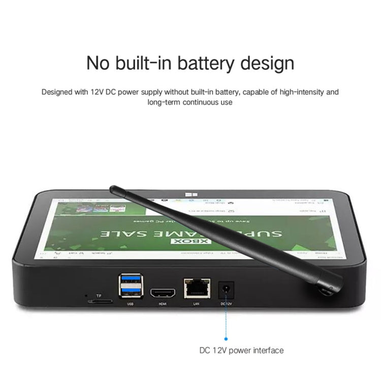 PiPo X11 TV Box Style Tablet Mini PC, 3GB+64GB, 9.0 inch Windows 10 Intel Celeron N4020 Quad Core up to 2.8GHz, US/EU Plug