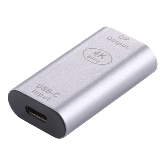 Type-C / USB-C Female to Big DP Female Aluminium Alloy Adapter, Type-C Female to Big DP Female