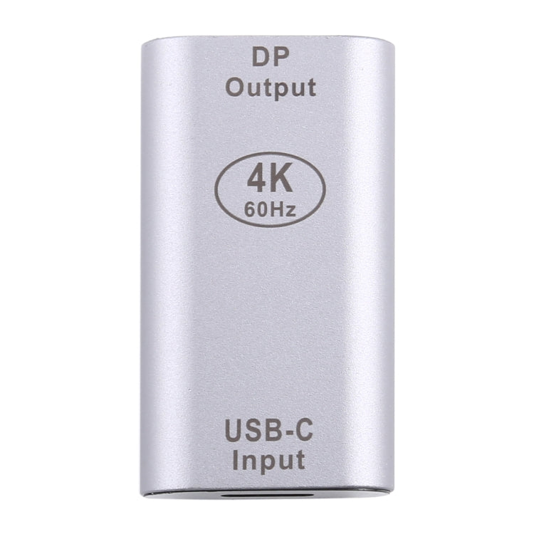 Type-C / USB-C Female to Big DP Female Aluminium Alloy Adapter, Type-C Female to Big DP Female