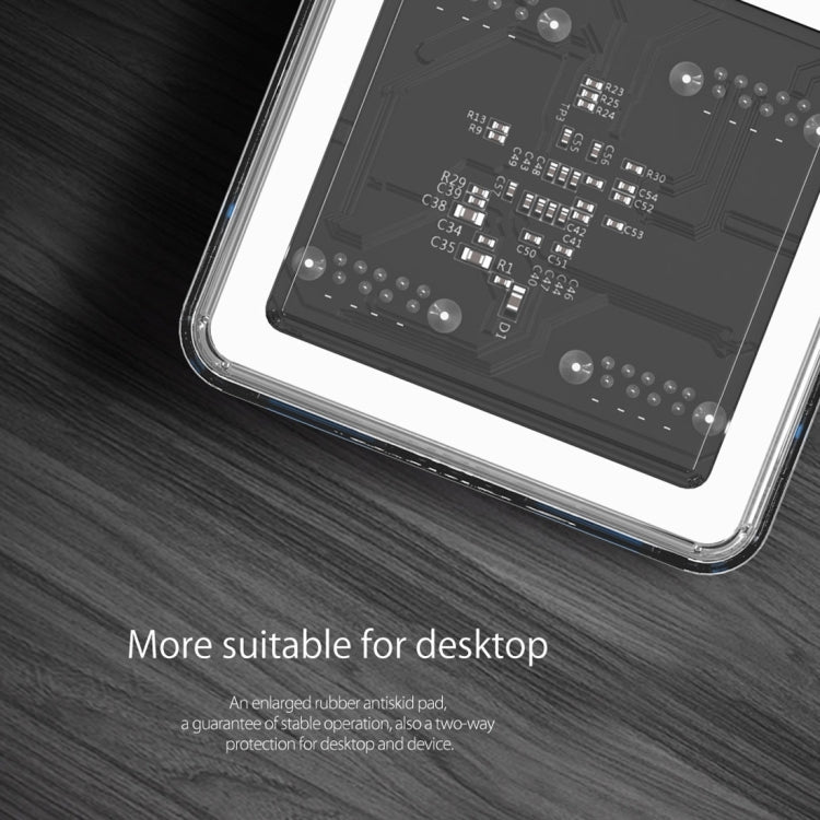 ORICO MH4U-30 USB 3.0 Transparent Desktop HUB with 30cm Micro USB Cable, MH4U-30