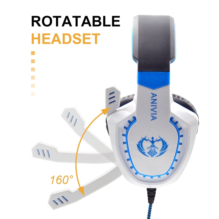 SADES AH-28 3.5mm Plug Wire-controlled Noise Reduction E-sports Gaming Headset with Retractable Microphone, Cable Length: 2m