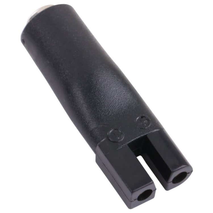 DC 5.5 x 2.1mm Female to Shaver Interface Female Power Supply Conversion Converter, Split Fork