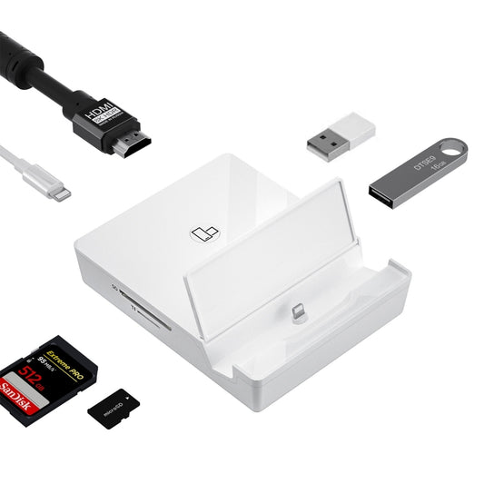 THT-020-1 Multi-functional HD Display Screen Converter with Charging Base, THT-020-1 Charging Base