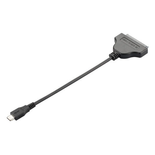 USB Type-C / USB-C to SATA 2 7+15 Easy Drive Cable, Length: 20cm