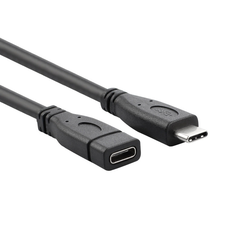 USB 3.1 Type-C / USB-C Male to Type-C / USB-C Female Gen2 Adapter Cable, Length: 20cm, Length: 20cm