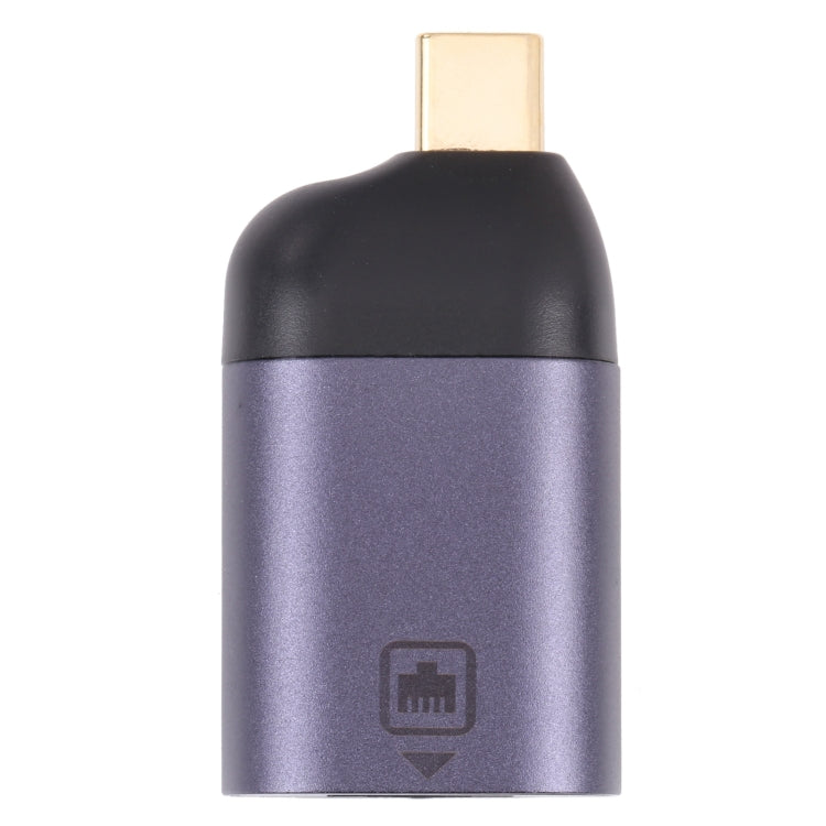 USB-C / Type-C Male to 100M RJ45 Female Adapter, 100M RJ45 Female Adapter